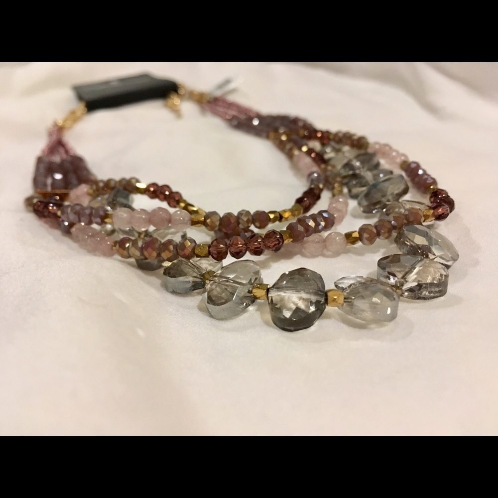 Paper Store medium length beaded Necklace